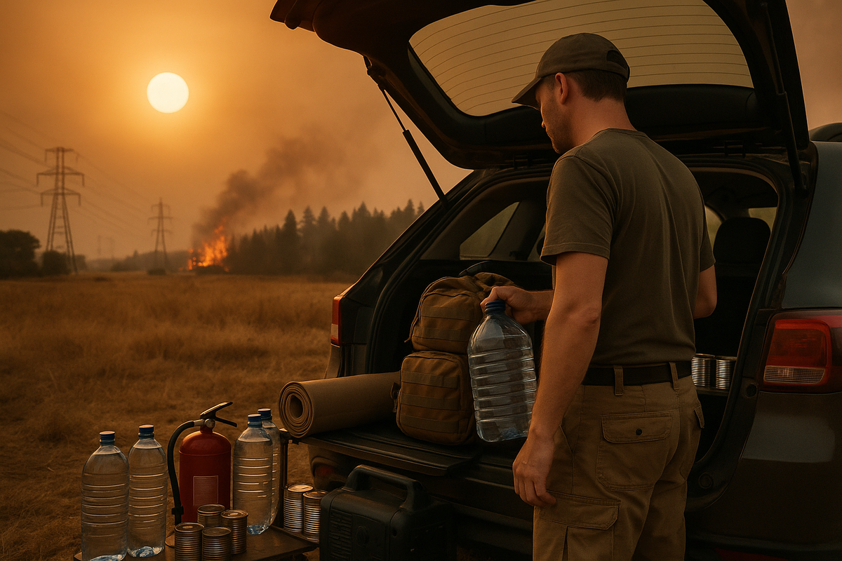 Sommer-Krisenvorsorge 2026: Hitzewelle, Stromnetz, Waldbrand