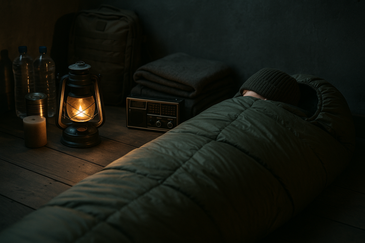 Winter-Krisenvorsorge 2026: Hypothermie, Schlafsack, passive Wärme