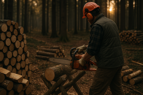 Brennholz selbst machen: Vorsorge-Holz für 2 Winter sicher schlagen