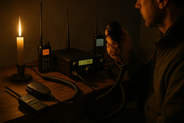 Funk bei Stromausfall: PMR, CB & Amateurfunk für Familien