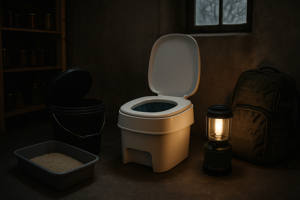 Nottoilette im Blackout: Katzenstreu, Trenntoilette, Camping