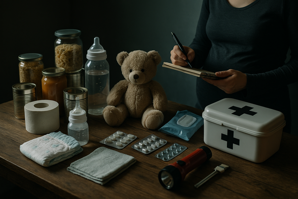 Schwangerschaft und Säugling in der Krise: Notvorrat, Hygiene, Notfallplan