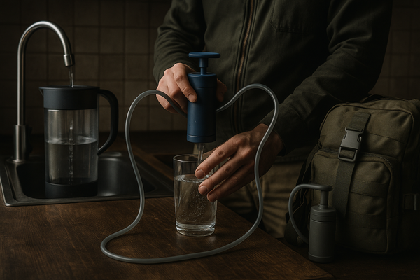 Trinkwasser-Sicherheit: Filter-Systeme für Haushalt + Bug-Out-Bag